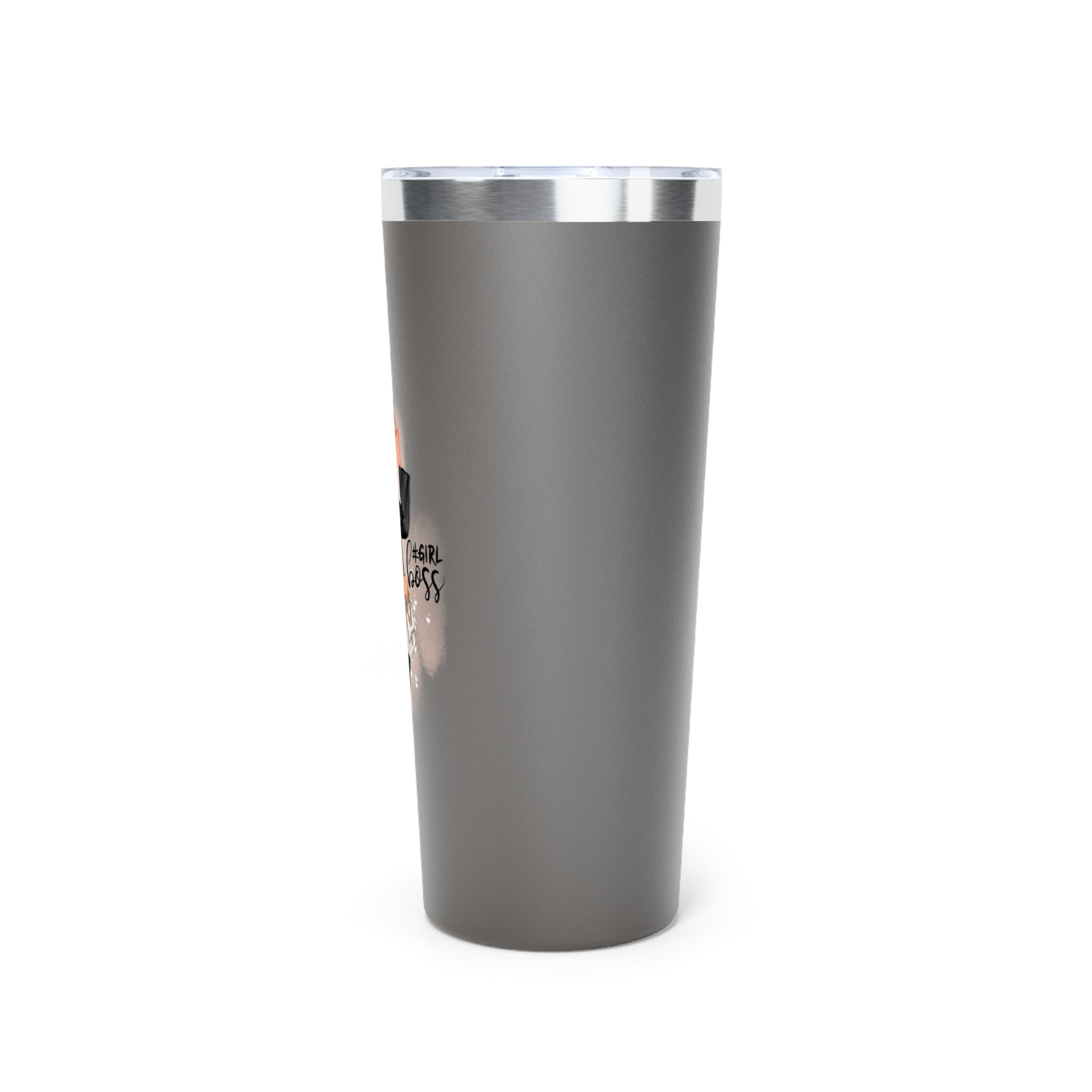 Girl Boss – Blonde Hair Copper Premium Insulated Travel Tumbler (22oz)