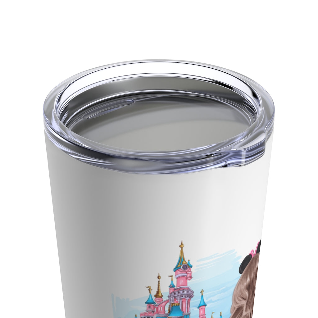 Take me and Let's go Travel Blond Hair Tumbler 20oz
