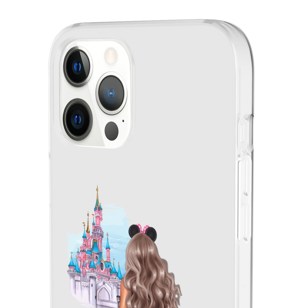 Take me and Let's go Travel Blond Hair Flexi Cases