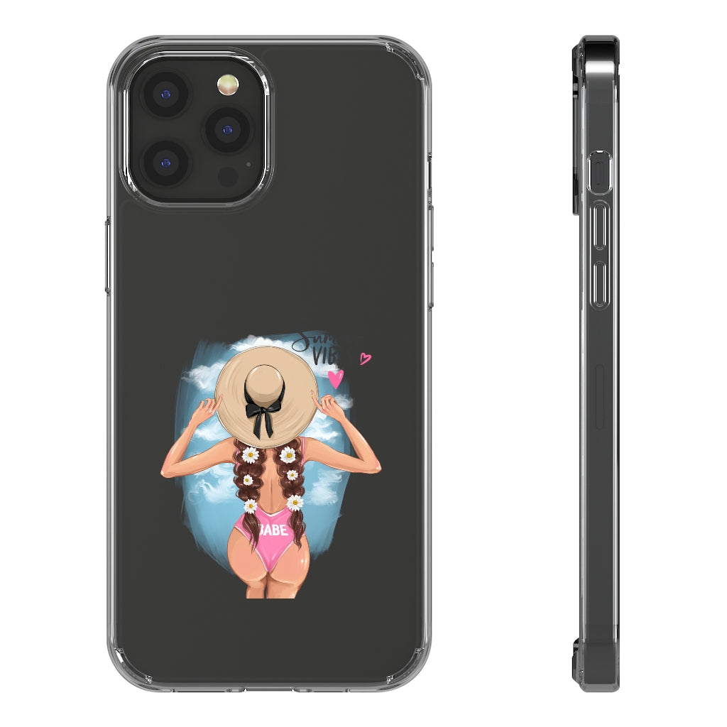Summer Vibes Clear Case