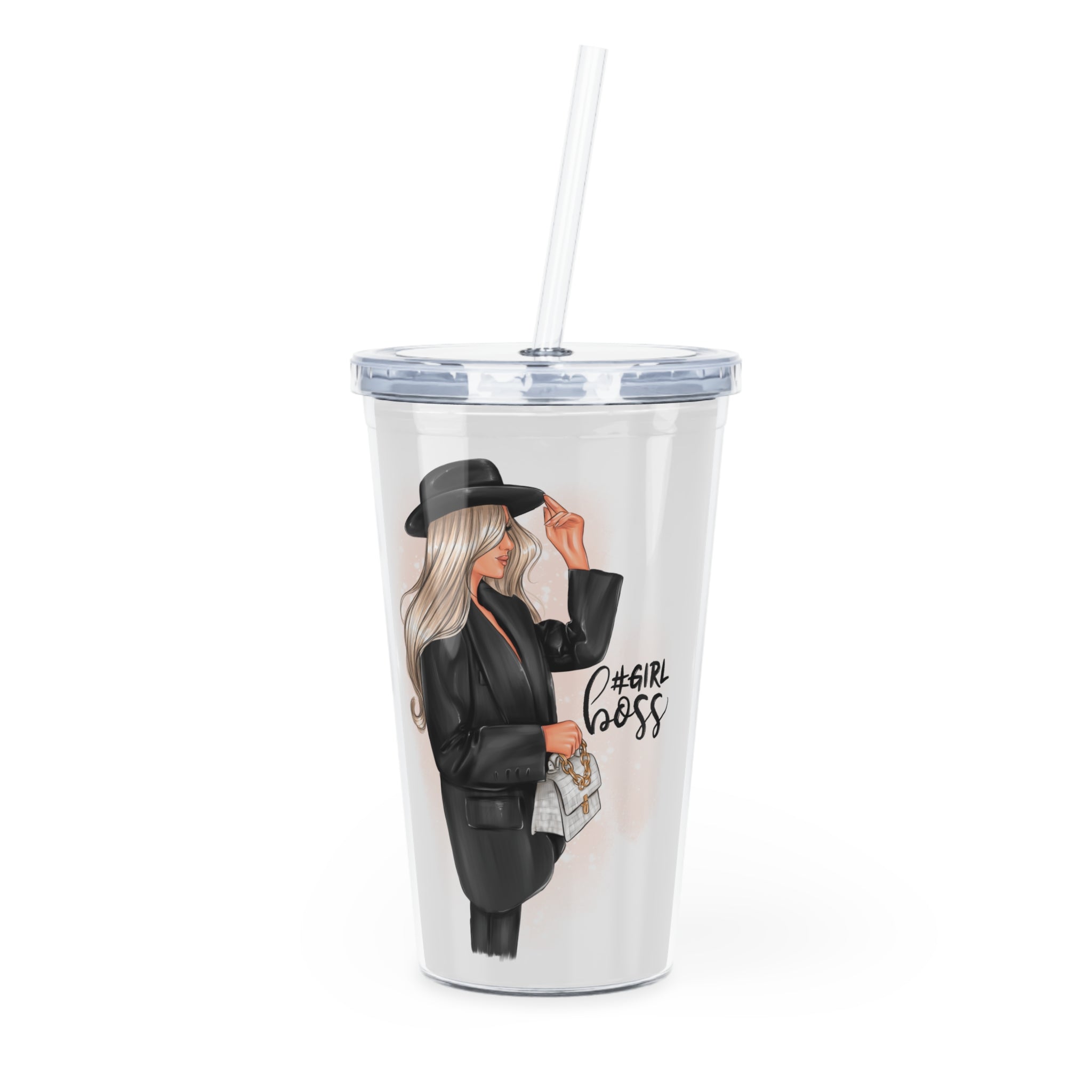 Girl Boss Tumbler – Blond Hair (20oz)