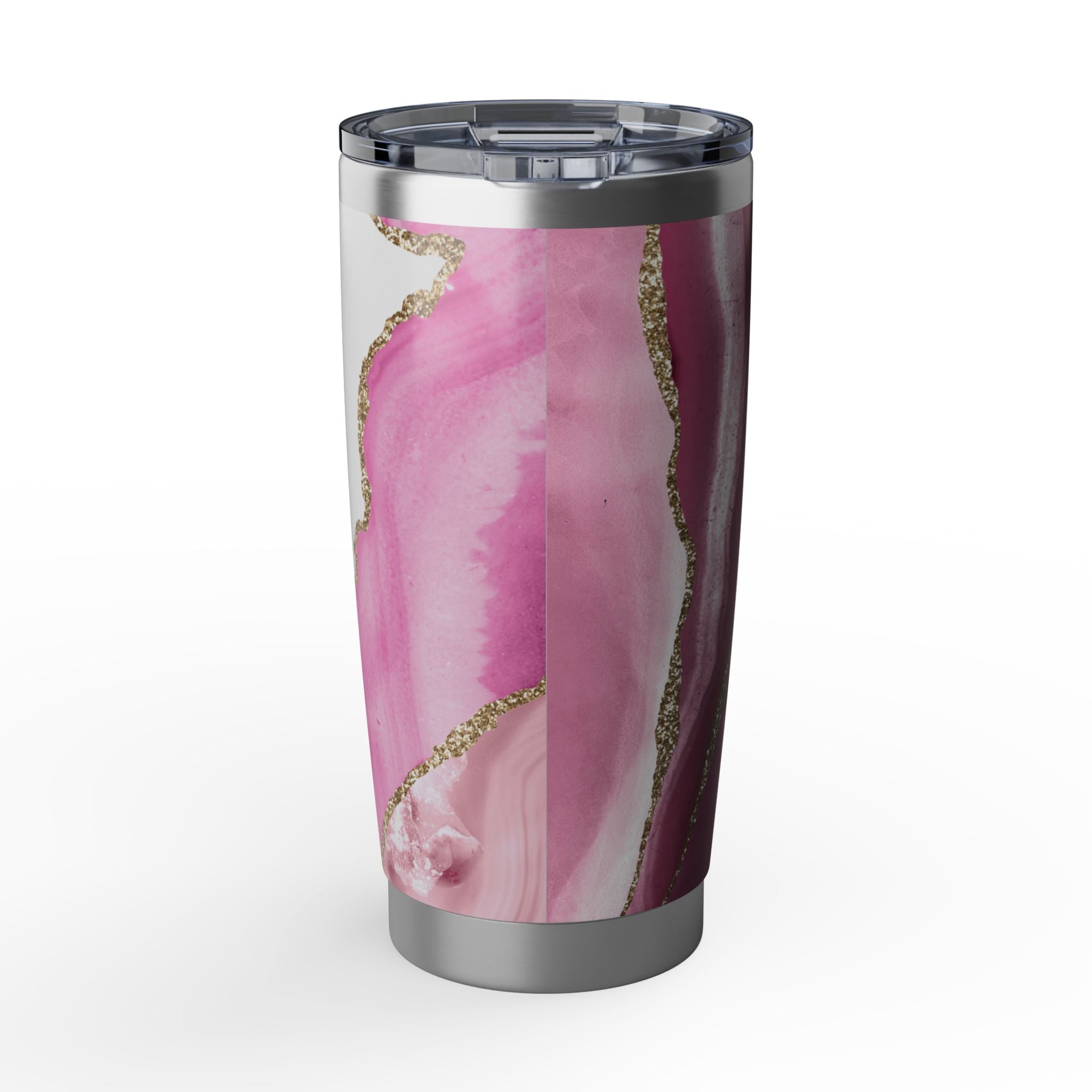 Empire Girl – 20oz Pink Marble Tumbler
