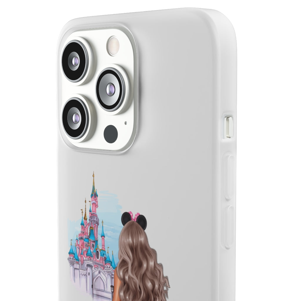 Take me and Let's go Travel Blond Hair Flexi Cases