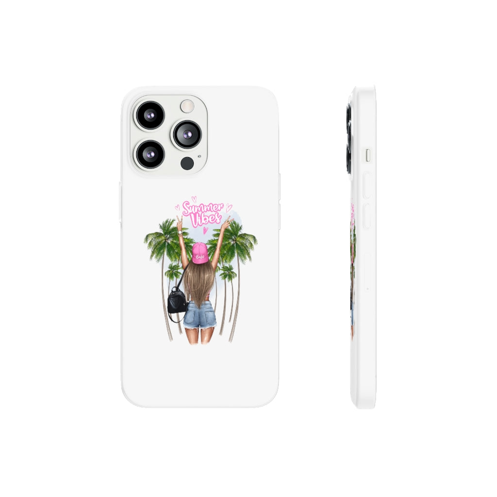 Summer Vibe Blond Hair Flexi Cases