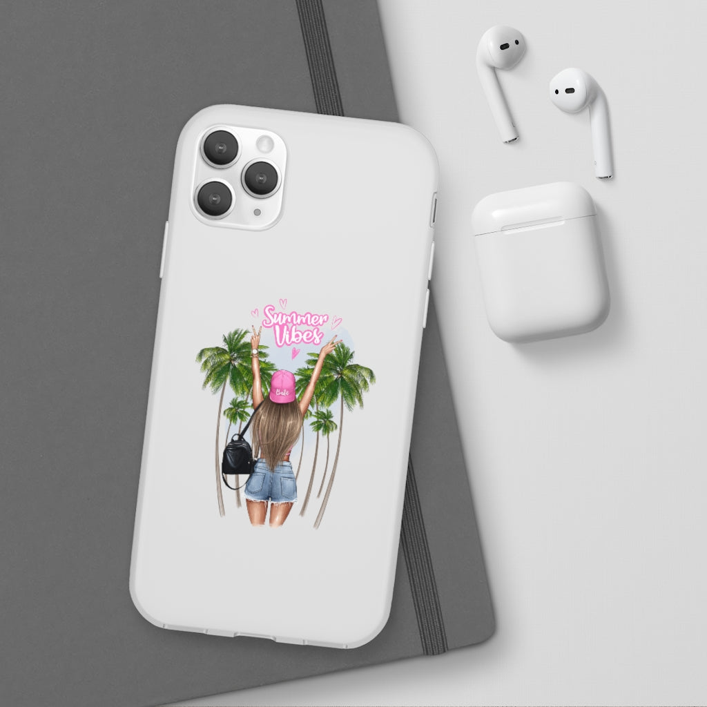 Summer Vibe Blond Hair Flexi Cases