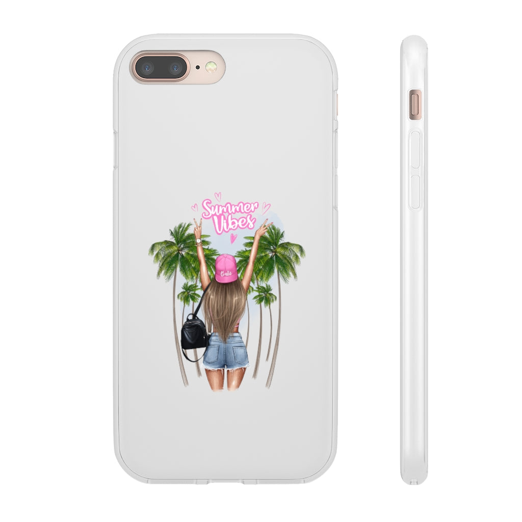 Summer Vibe Blond Hair Flexi Cases