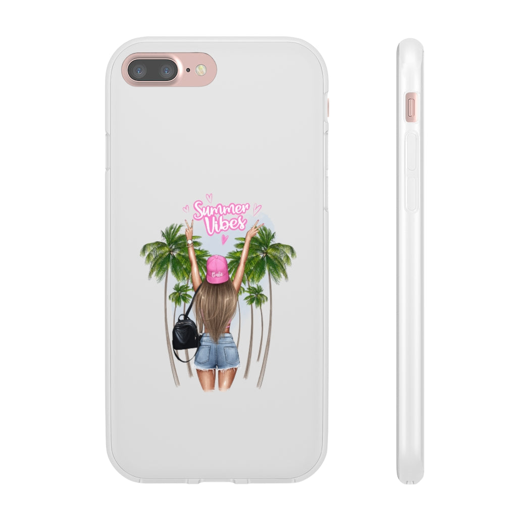 Summer Vibe Blond Hair Flexi Cases