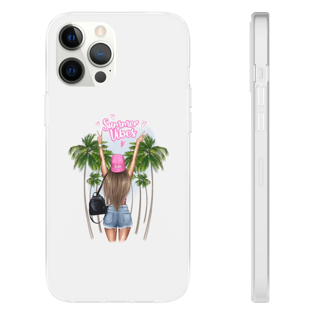 Summer Vibe Blond Hair Flexi Cases