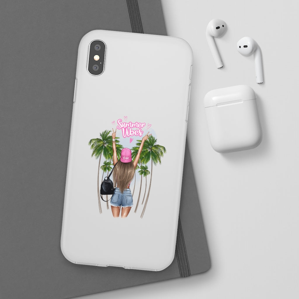 Summer Vibe Blond Hair Flexi Cases