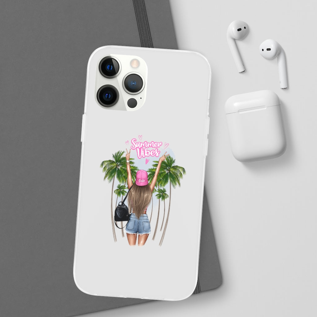 Summer Vibe Blond Hair Flexi Cases
