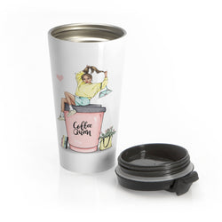 Coffee Queen Stainless Steel Travel Mug