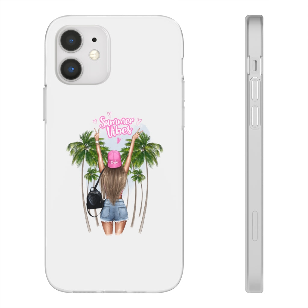 Summer Vibe Blond Hair Flexi Cases