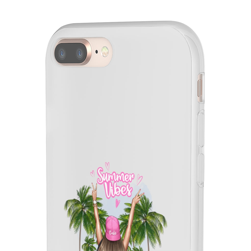 Summer Vibe Blond Hair Flexi Cases