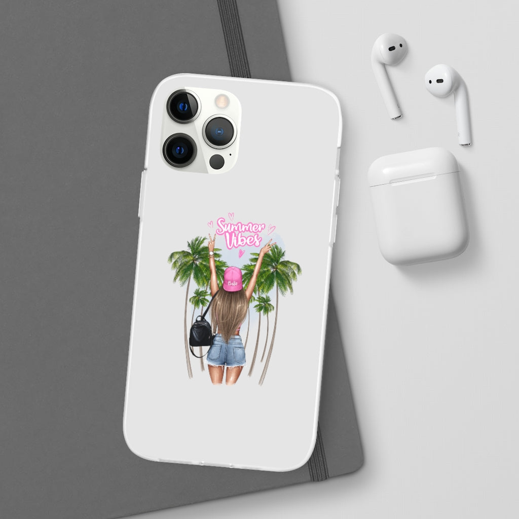 Summer Vibe Blond Hair Flexi Cases