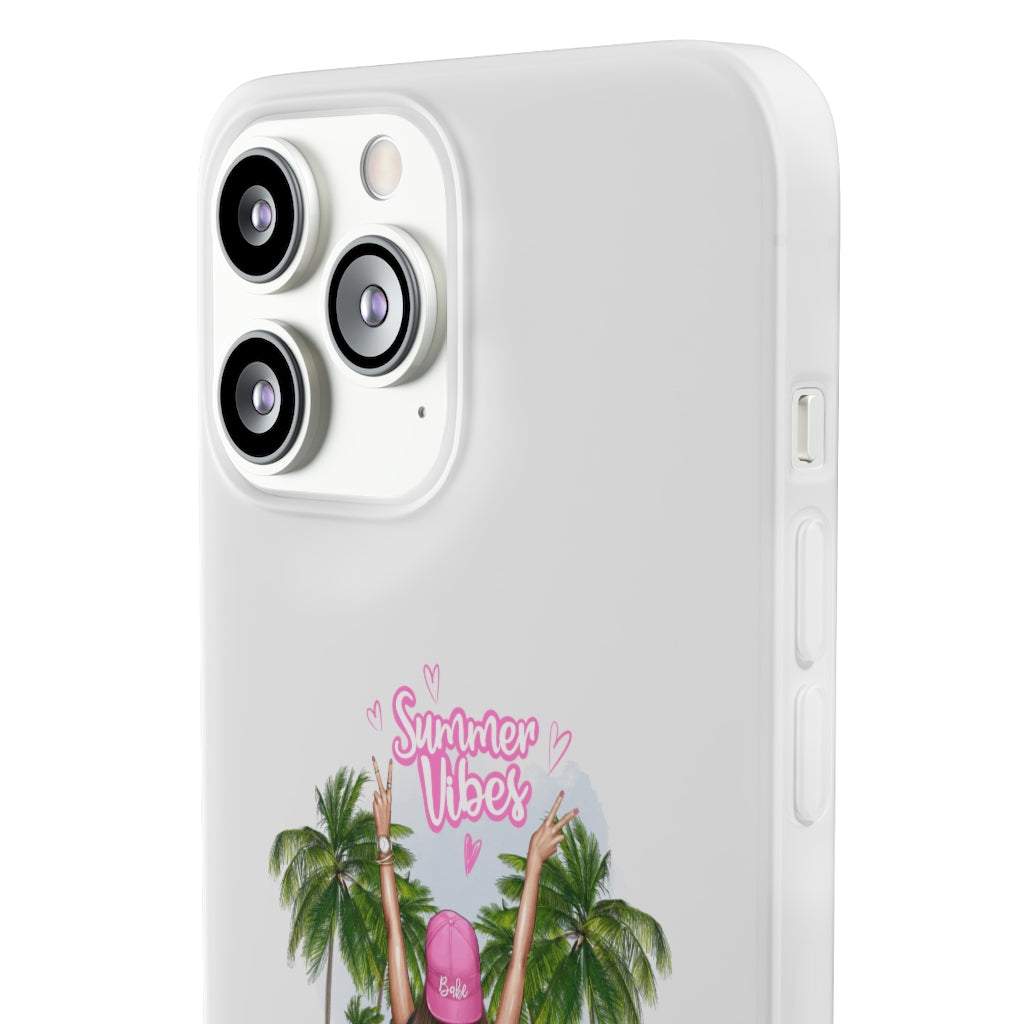Summer Vibe Blond Hair Flexi Cases