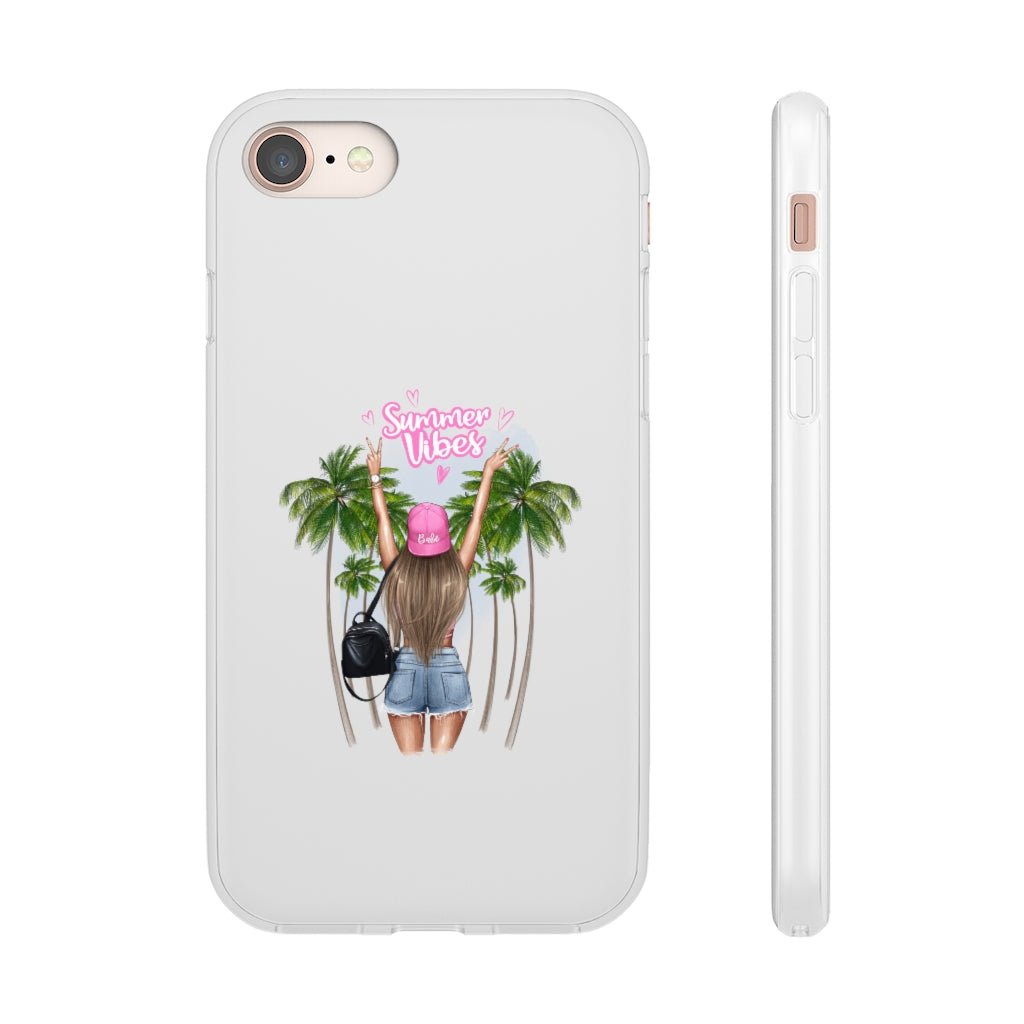 Summer Vibe Blond Hair Flexi Cases