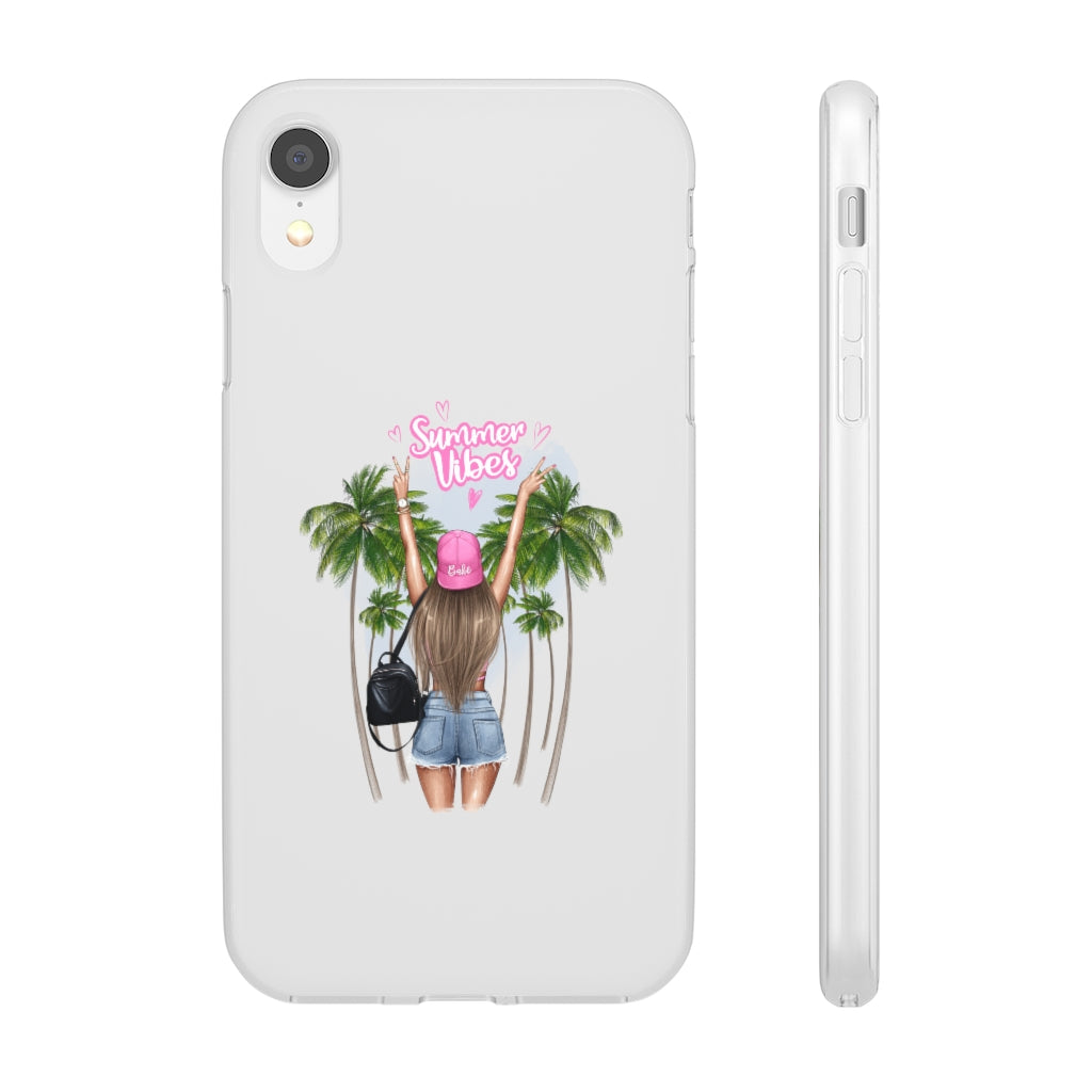Summer Vibe Blond Hair Flexi Cases