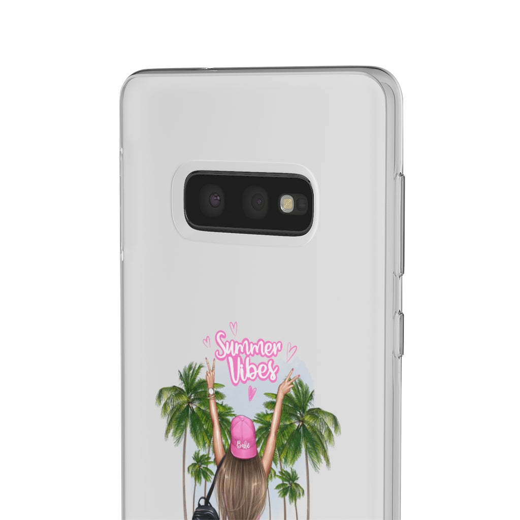 Summer Vibe Blond Hair Flexi Cases