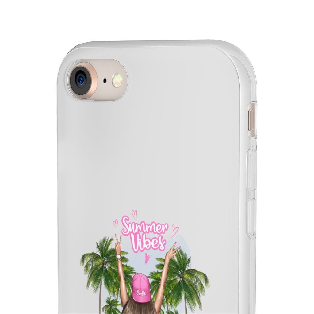 Summer Vibe Blond Hair Flexi Cases