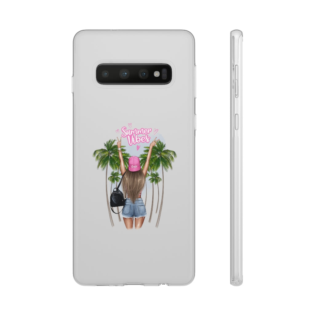 Summer Vibe Blond Hair Flexi Cases