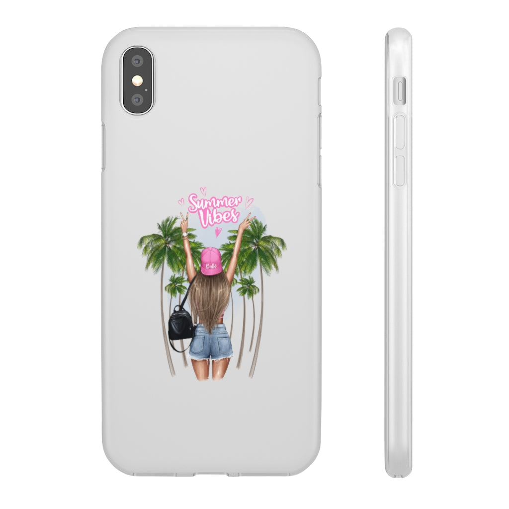 Summer Vibe Blond Hair Flexi Cases