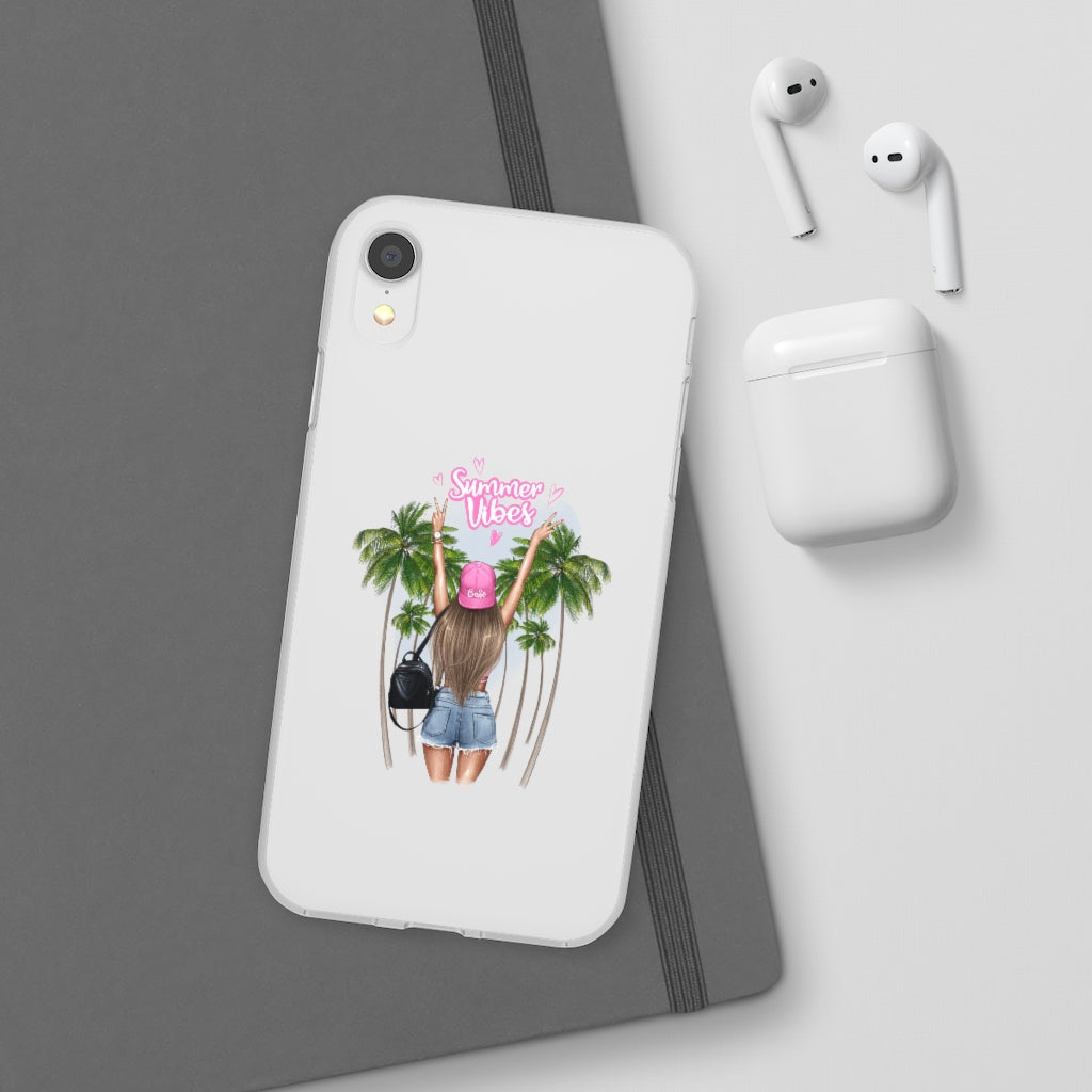 Summer Vibe Blond Hair Flexi Cases
