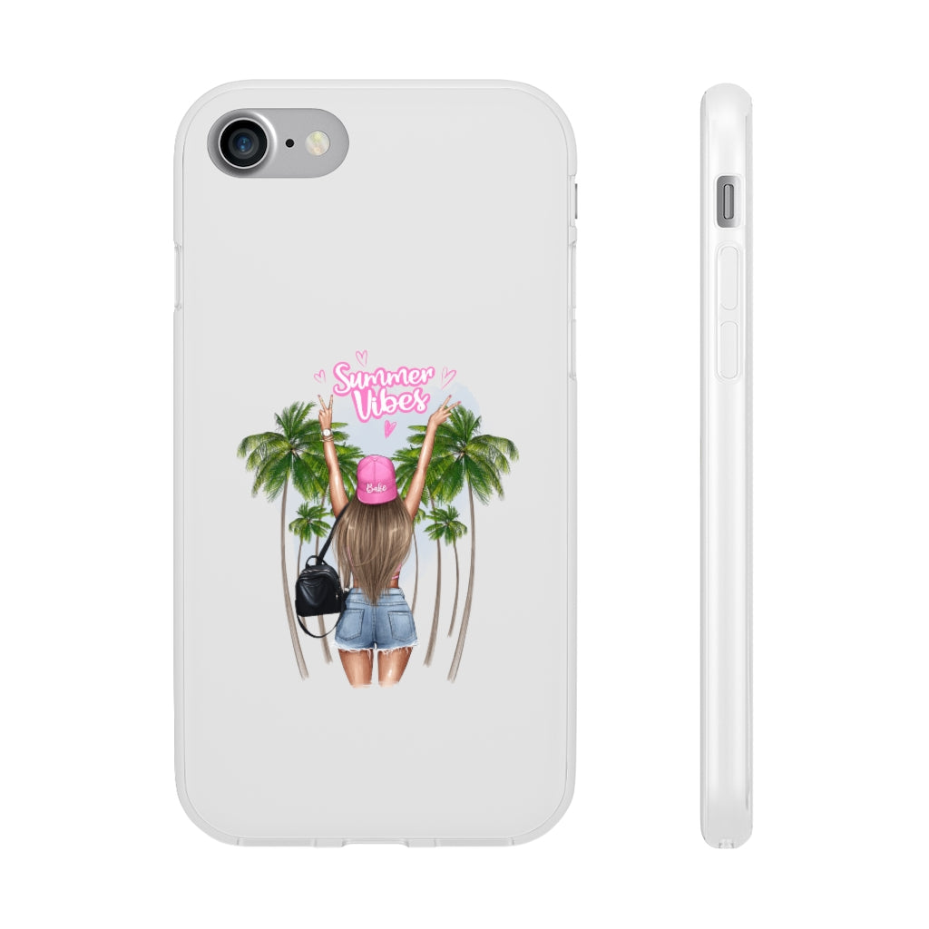 Summer Vibe Blond Hair Flexi Cases