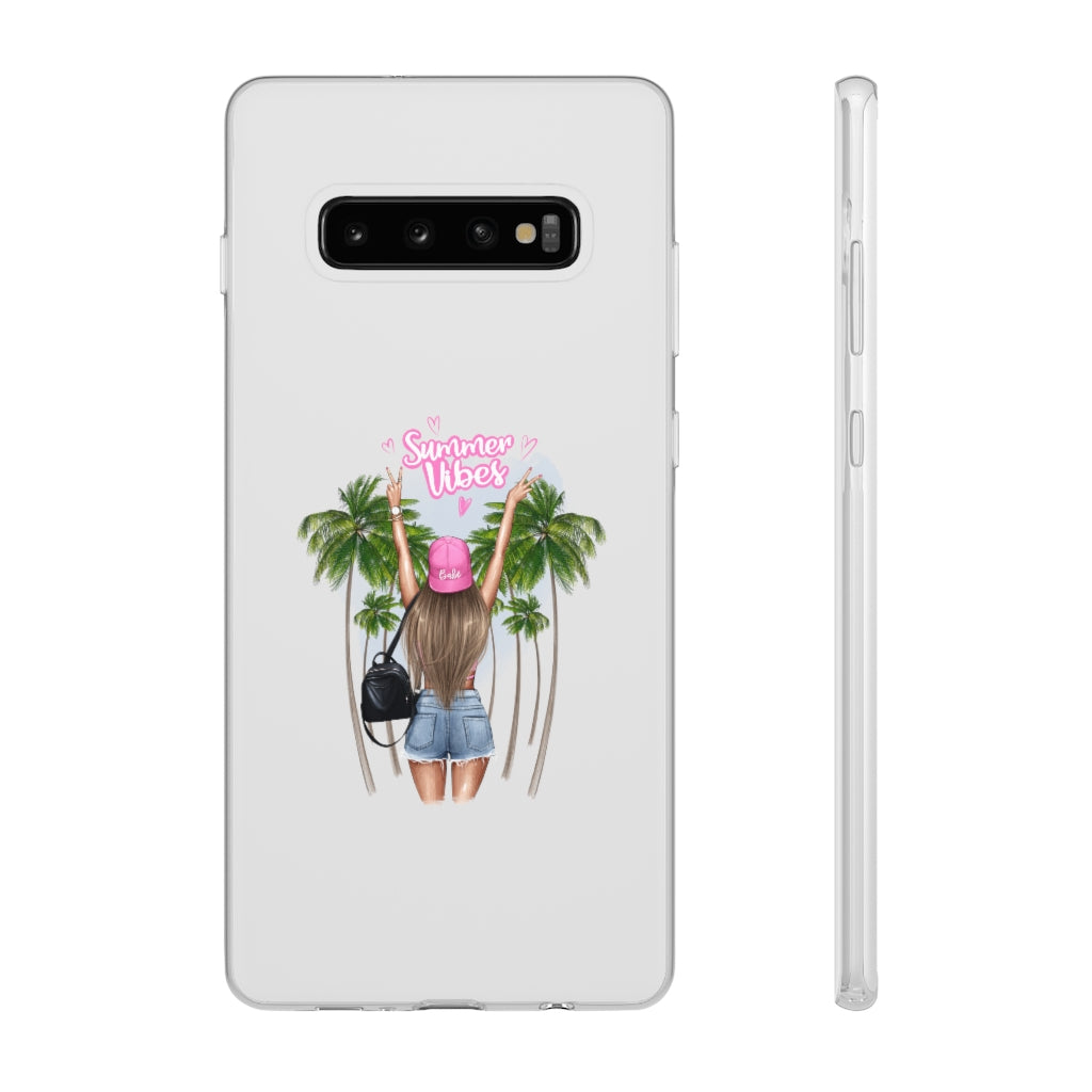 Summer Vibe Blond Hair Flexi Cases