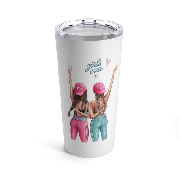 Girls Can Mix Hair Tumbler 20oz