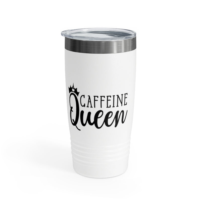 Blond Girl & Caffeine Queen, Ringneck Tumbler, 20oz