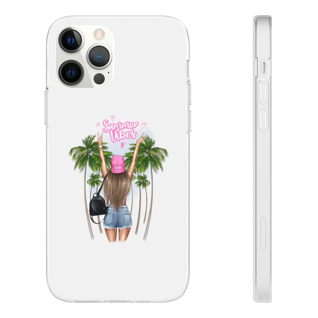 Summer Vibe Blond Hair Flexi Cases