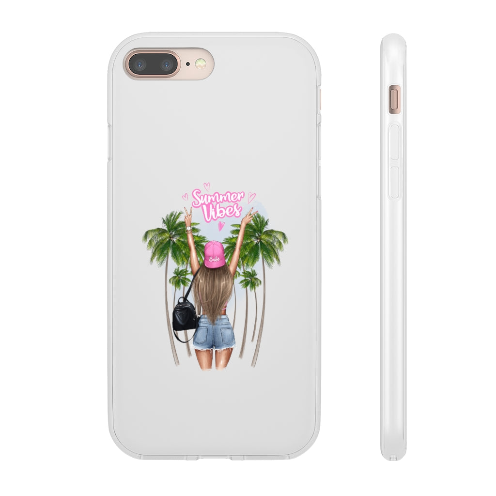 Summer Vibe Blond Hair Flexi Cases
