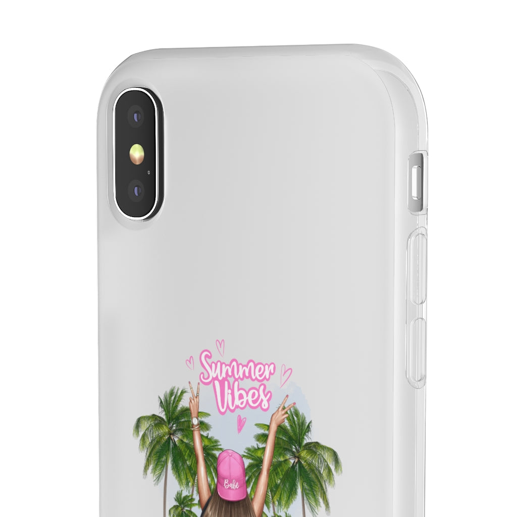 Summer Vibe Blond Hair Flexi Cases