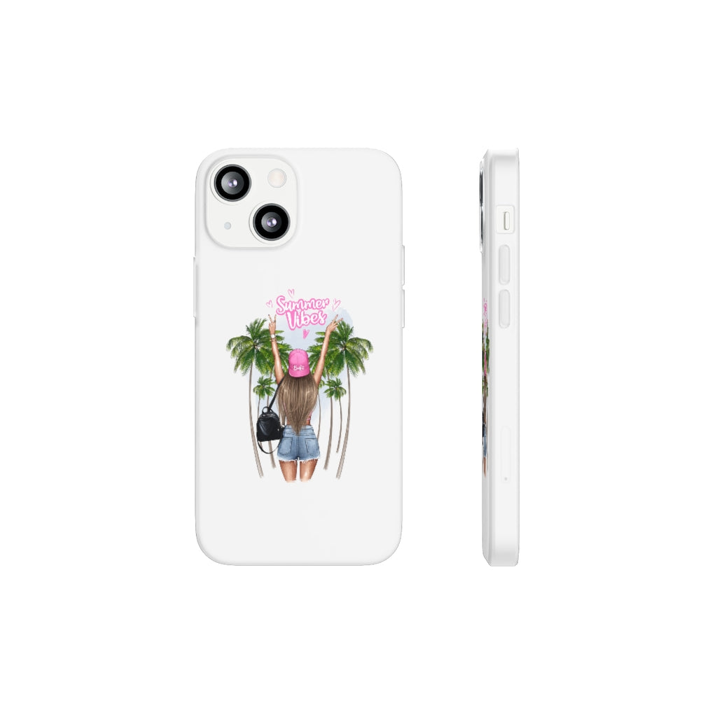 Summer Vibe Blond Hair Flexi Cases