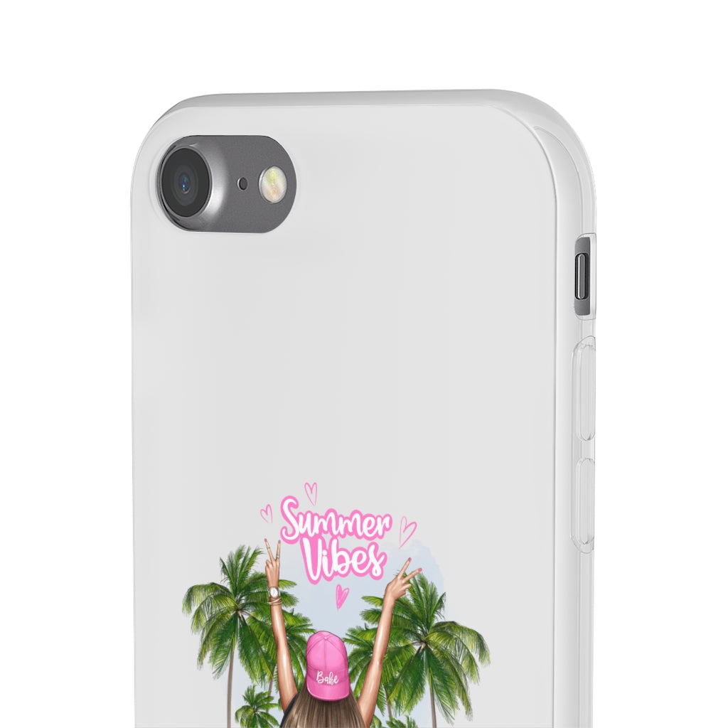 Summer Vibe Blond Hair Flexi Cases