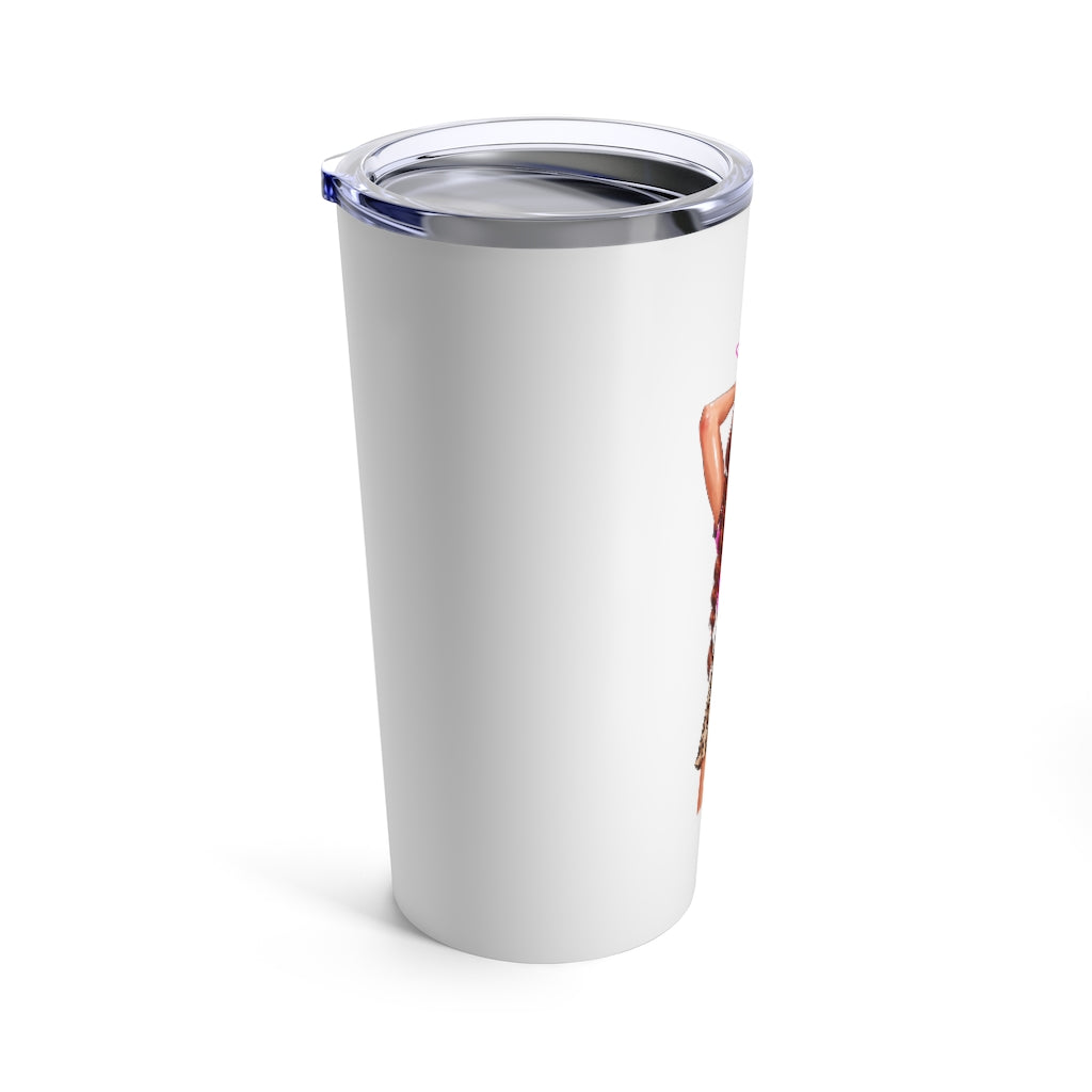 Life is Short Make it Sweet Red Hair Tumbler 20oz