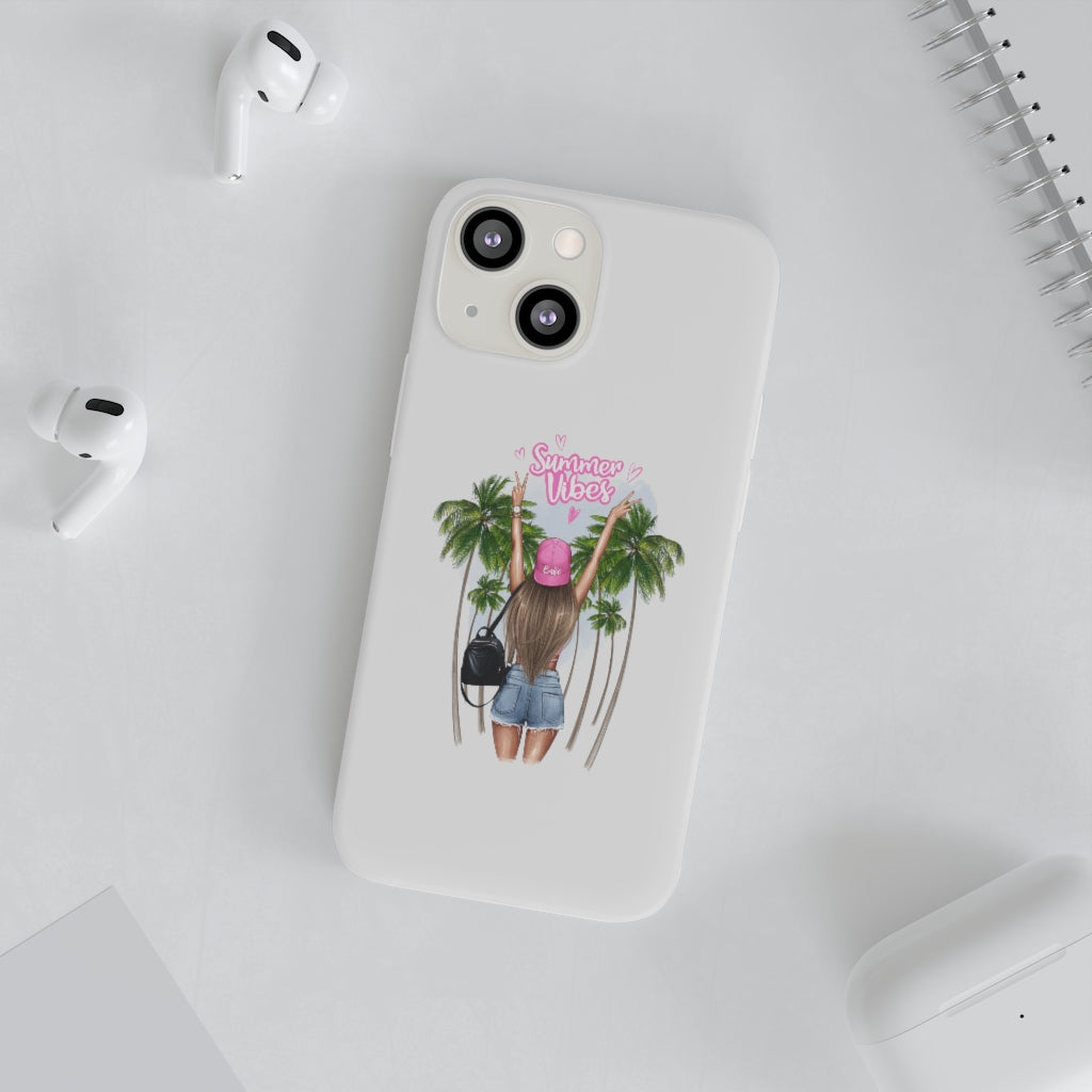 Summer Vibe Blond Hair Flexi Cases