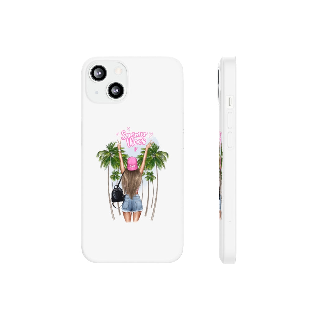 Summer Vibe Blond Hair Flexi Cases