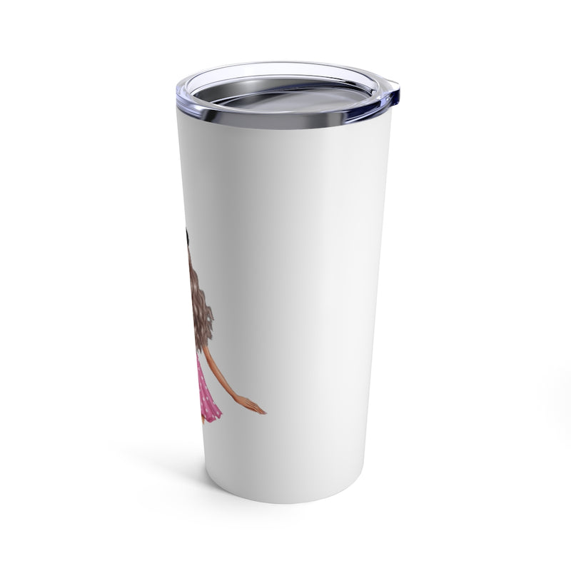 Take me and Let's go Travel Blond Hair Tumbler 20oz