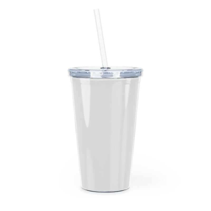 Follow Your Dreams Plastic Tumbler with Straw