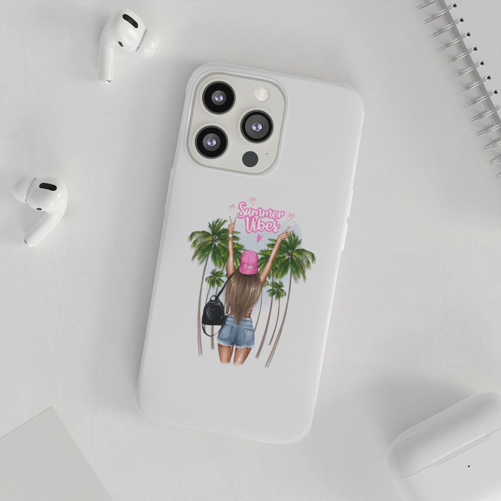 Summer Vibe Blond Hair Flexi Cases