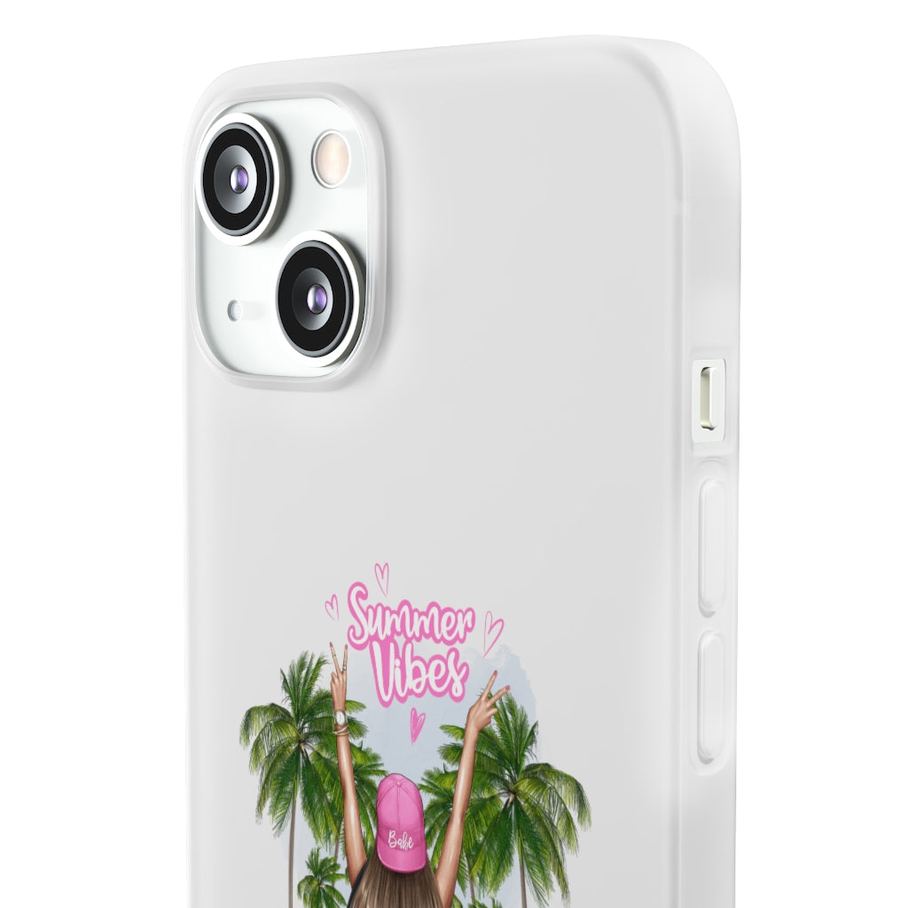 Summer Vibe Blond Hair Flexi Cases