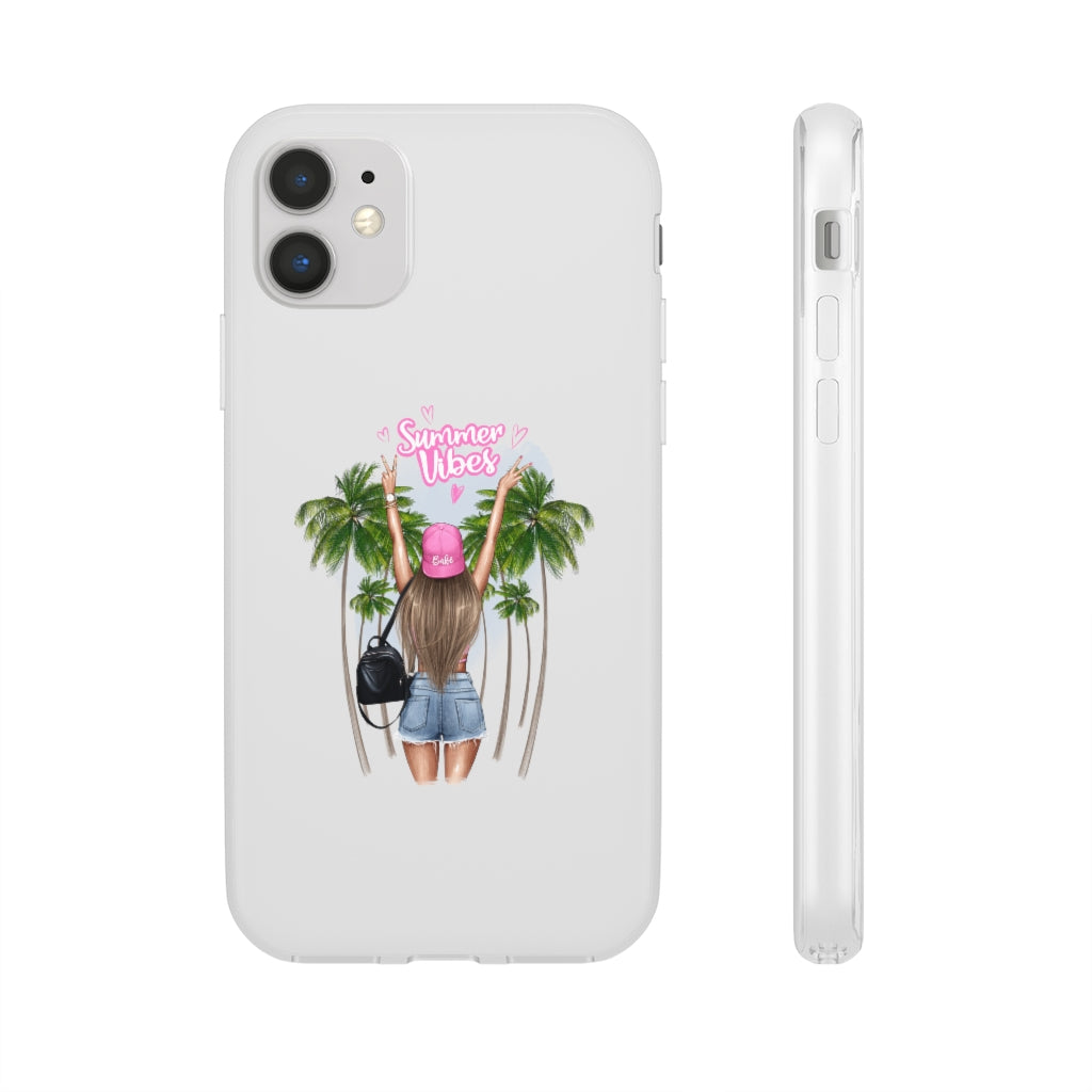 Summer Vibe Blond Hair Flexi Cases