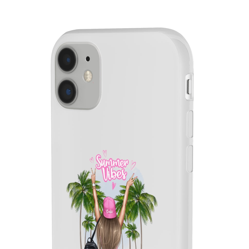 Summer Vibe Blond Hair Flexi Cases