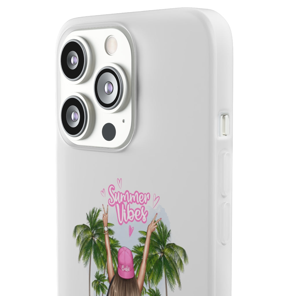 Summer Vibe Blond Hair Flexi Cases