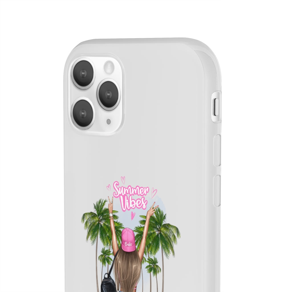 Summer Vibe Blond Hair Flexi Cases