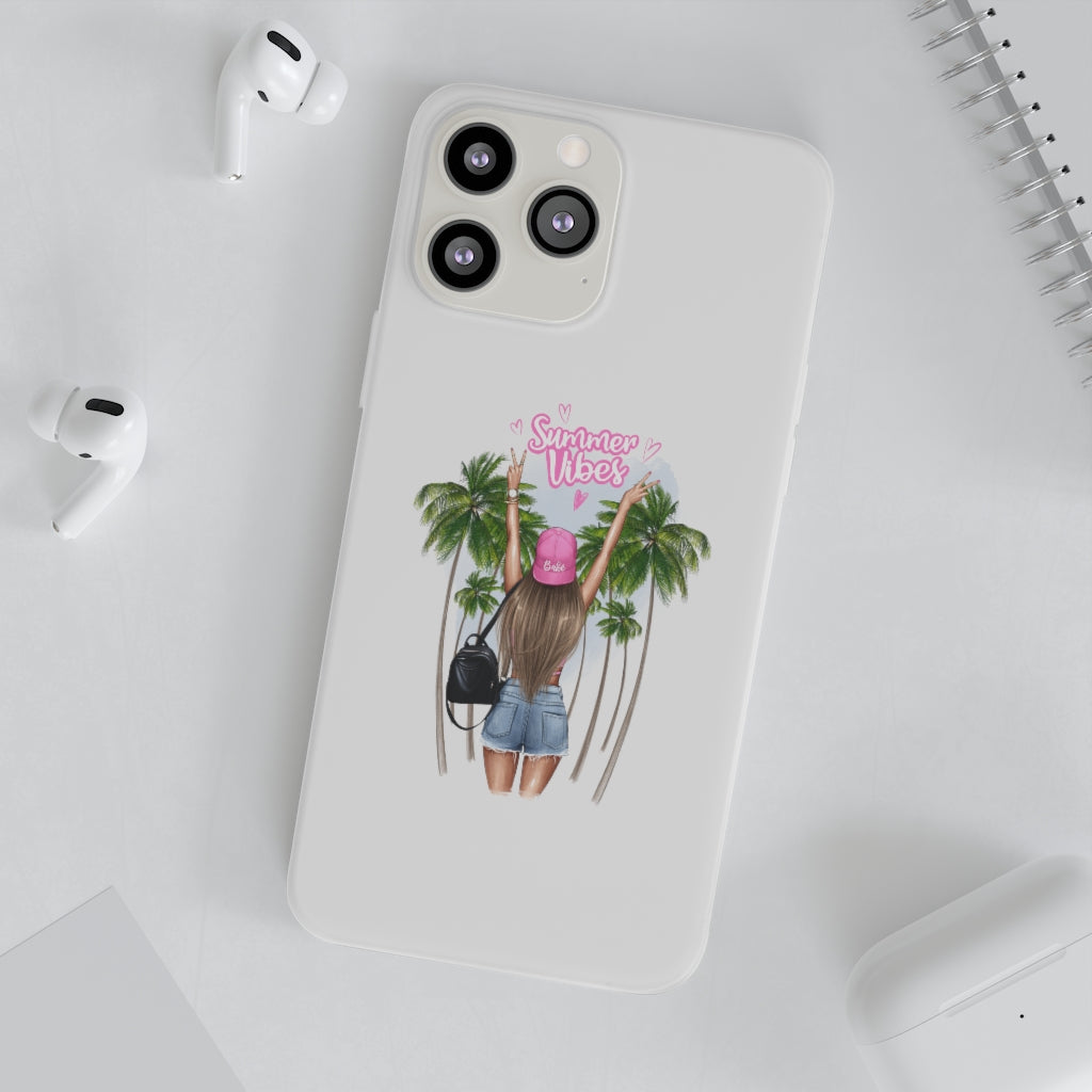 Summer Vibe Blond Hair Flexi Cases