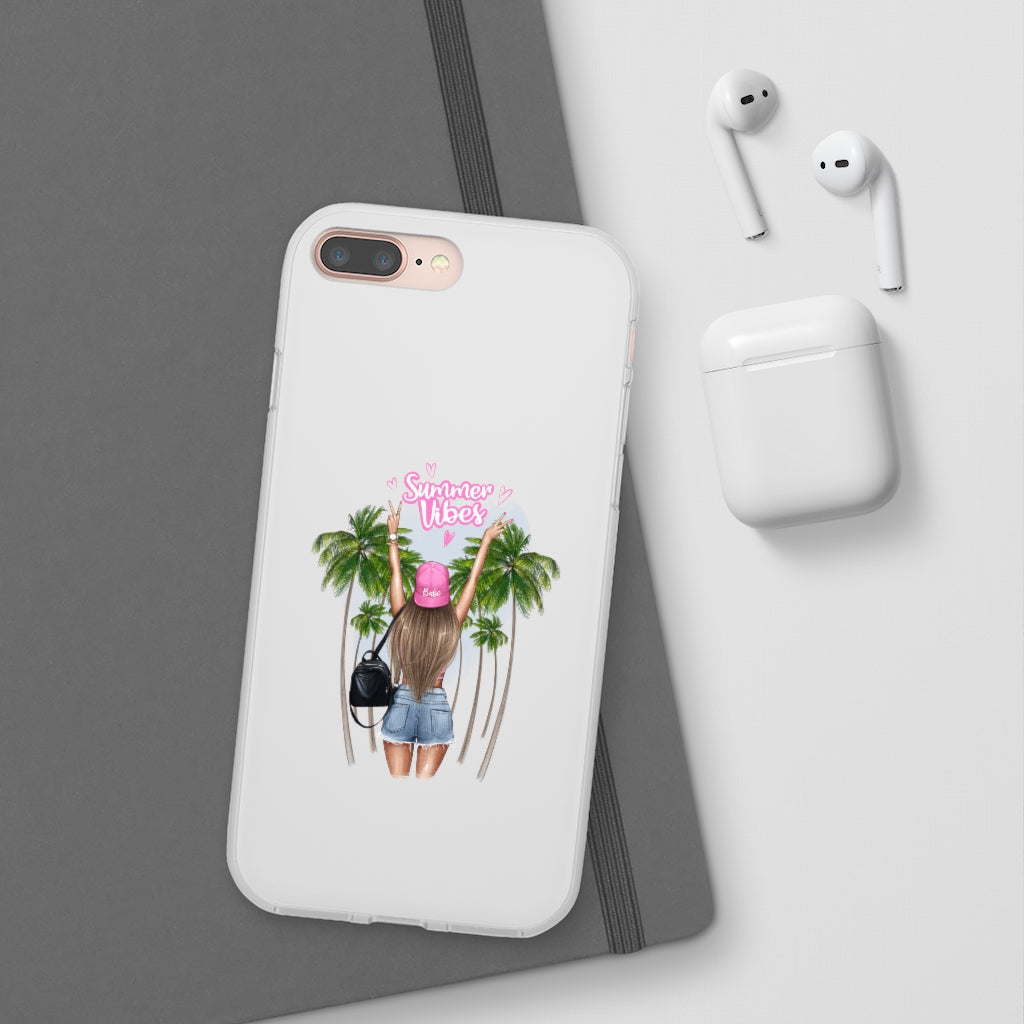 Summer Vibe Blond Hair Flexi Cases