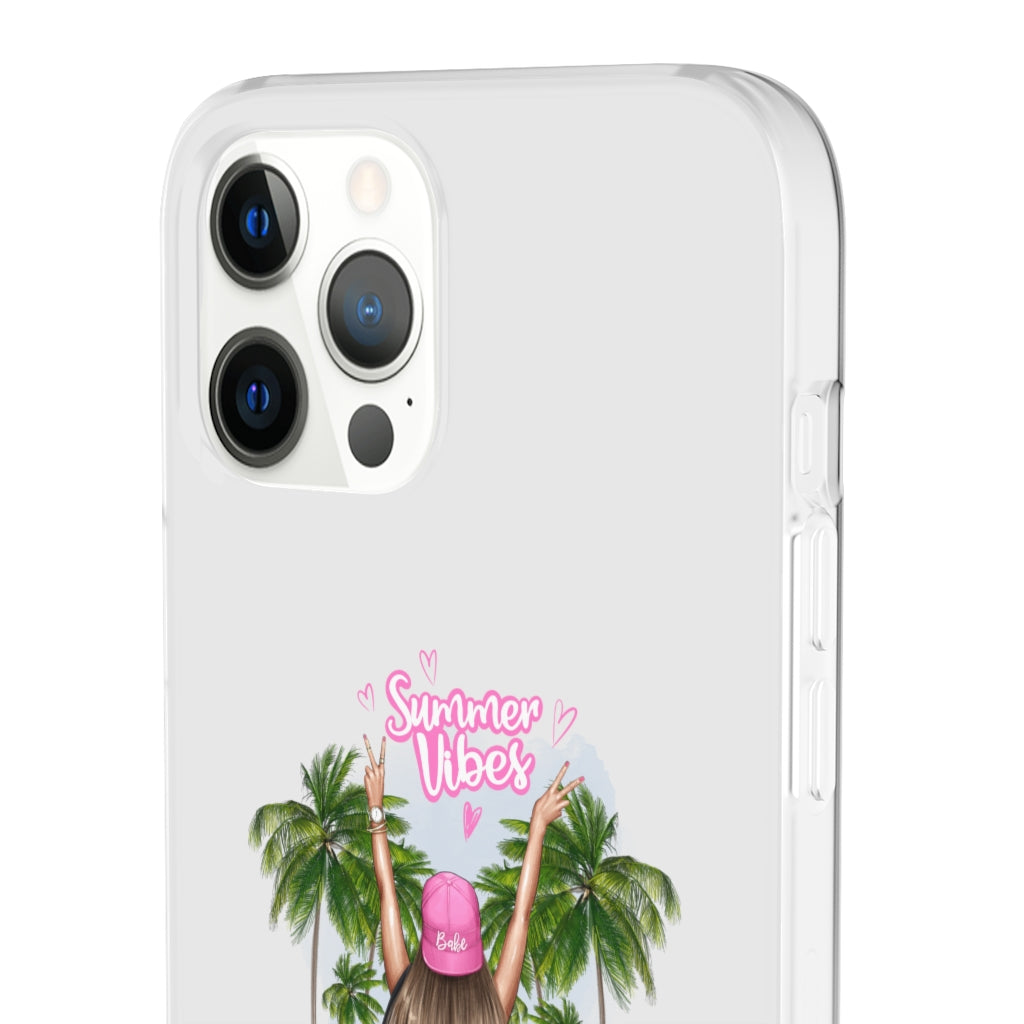 Summer Vibe Blond Hair Flexi Cases