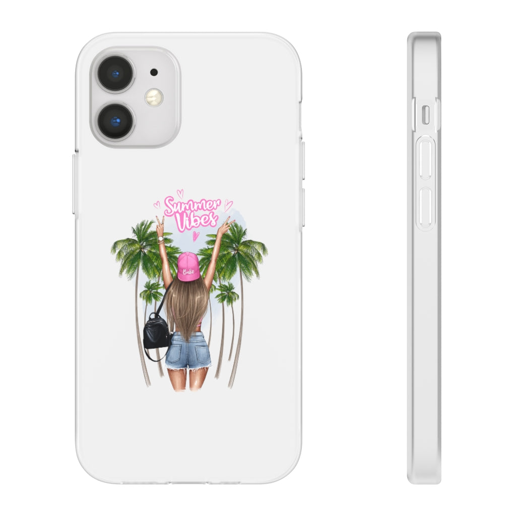Summer Vibe Blond Hair Flexi Cases